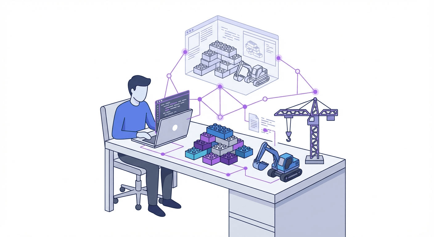 Illustrasjon av digitalisering